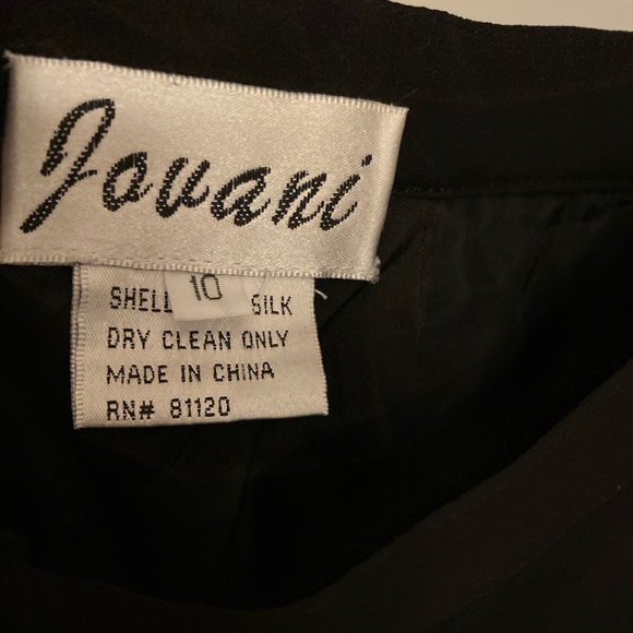 Jovani Maxi Skirt Black - Picture 4 of 4